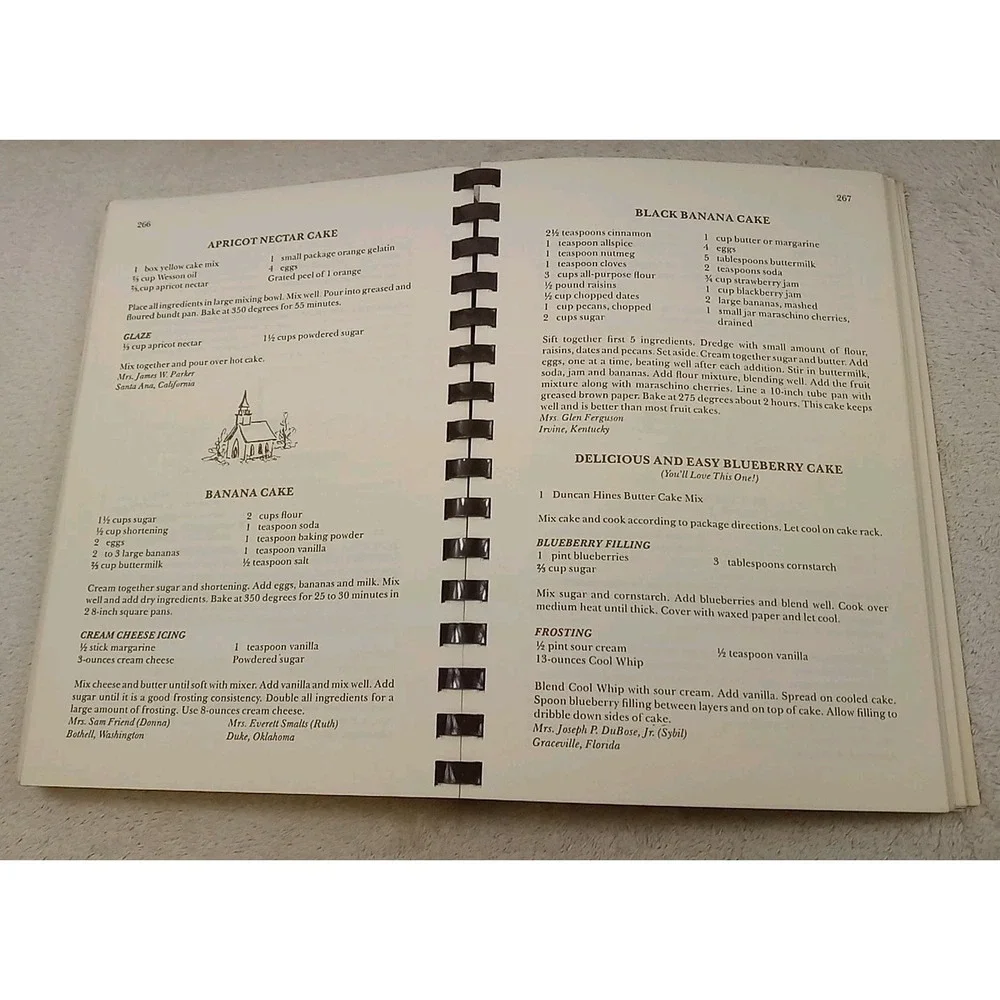 Vintage The Pastors Wives Cookbook‎ By Sybil DuBose 1978 Classic Recipes Cooking